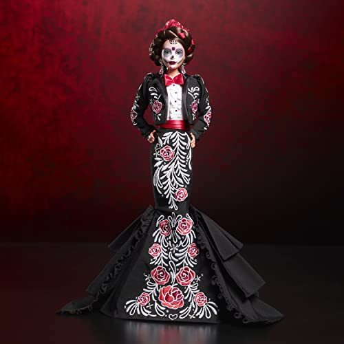 Mattel 2022 Día De Muertos Benito Santos x Barbie Doll Black