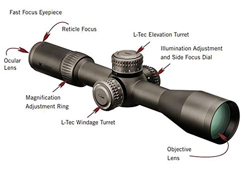 Vortex Optics Razor HD Gen II 4.5-27x56 First Focal Plane Riflescope EBR-7C Reticle MRAD Bronze