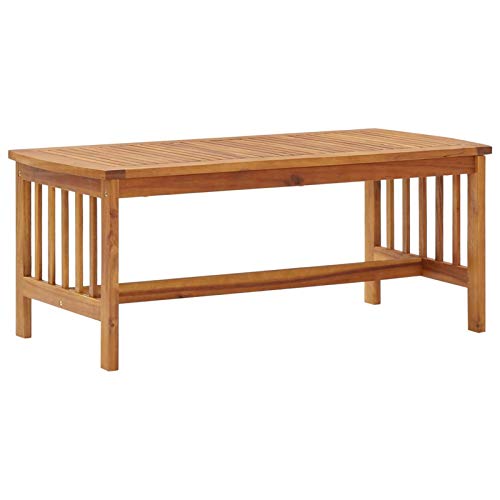 Xinxinxiang 5 Piece Patio Set with Cushions Solid Acacia Wood