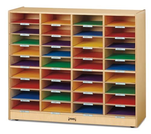 Jonti-Craft Mobile Mailbox Organizer Beige