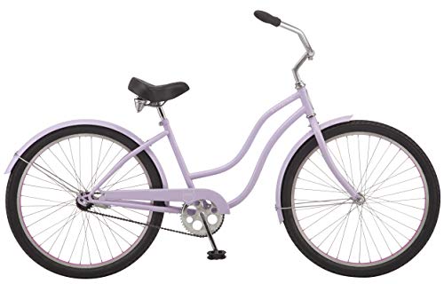 Schwinn Adult Beach Cruiser Bike Purple
