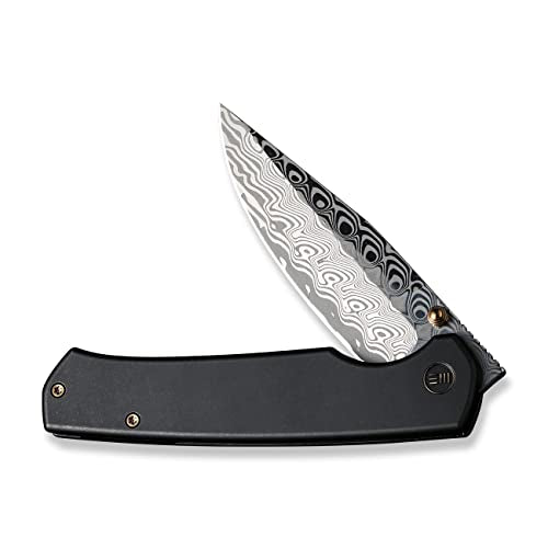 WE Evoke Framelock Knife WE21046DS1 Damasteel Multi