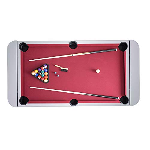 Hathaway Triple Threat 6-ft 3-in-1 Multi Game Table Black