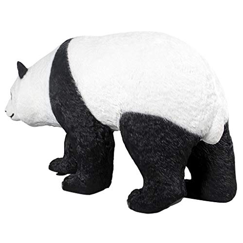 Design Toscano Ling Giant Walking Panda Bear Statue 68" L x 25.5" W x 40.5" H Full Color