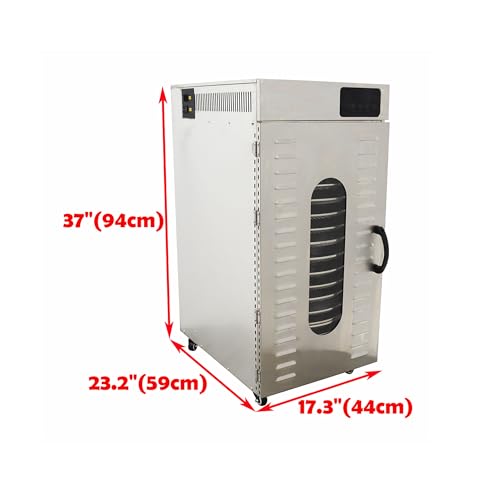Yokoma 16 Layer Food Dehydrator 1500W 110V