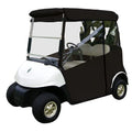DOORWORKS GOLF CART ENCLOSURES Golf Cart Cover Black