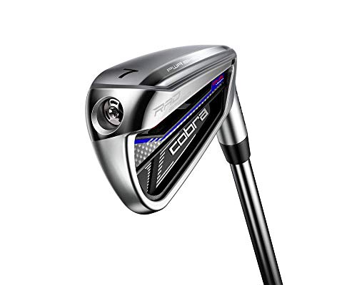 Cobra RadSpeed One Length Iron Set Men's Right Hand Satin Chrome-Blue-Red