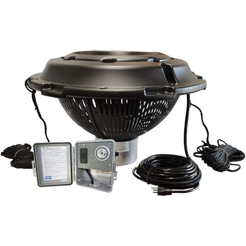 Kasco Marine Aerating Fountain 3/4HP with Color-Changing LED Lights White