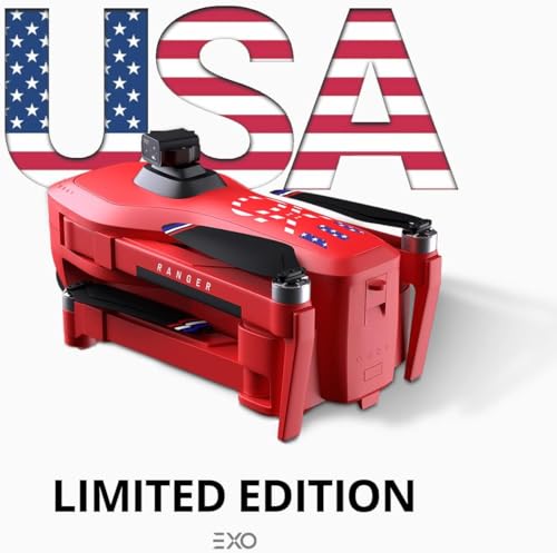 EXO X7 Ranger High End Camera Drone 4K 3 Axis Gimbal GPS Black