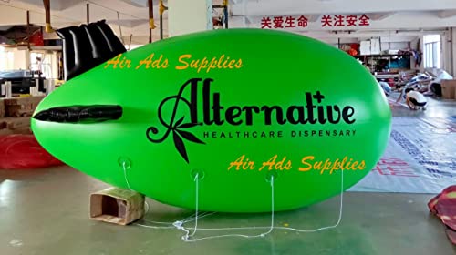 Air-Ads Supplies Giant Inflatable Advertising Blimp White