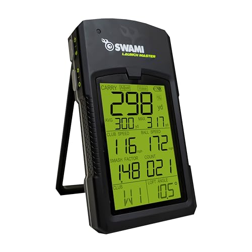 Izzo Golf Launch Master Golf Launch Monitor Black