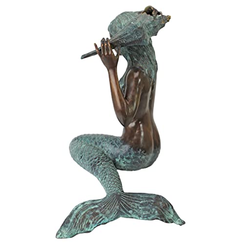 Design Toscano Medium Mermaid of the Isle of Capri Sculpture Bronze