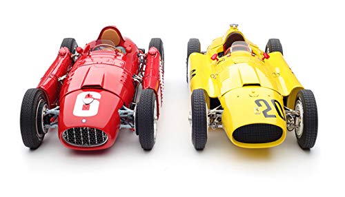 CMC 1/18 Ferrari D50 Cars Bundle: 1956 Yellow & 1955 Red