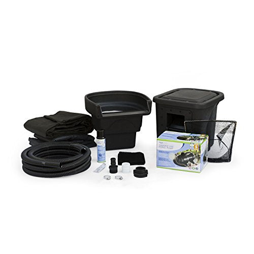 Aquascape DIY Backyard Pond Kit 8ft x 6ft Black