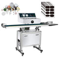 INTSUPERMAI Continuous Induction Jar Sealer 0.79"-5.12" with 48 Premium Chalkboard Labels 220V