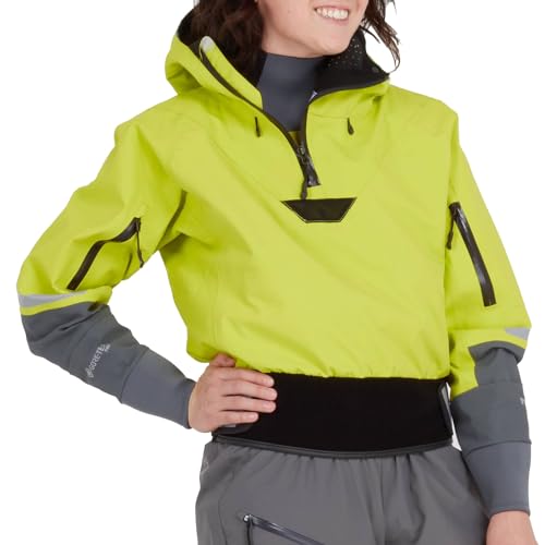 NRS Women's Element GORE-TEX Pro Semi-Dry Top Chartreuse S