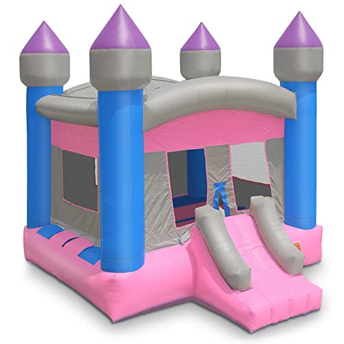 Cloud 9 Commercial Grade Princess Castle Bounce House 100% PVC 13'x13' Multicolor