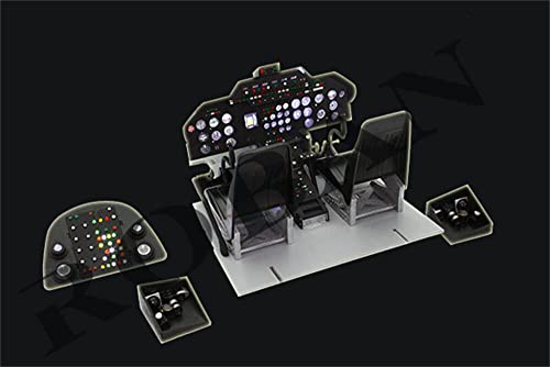 NOBRIM RC Helicopter 800 Size Bell222 Fuselage V2 Kit Black Yellow