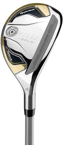 TaylorMade Golf Kalea Gold Women's Complete Set with Stand Bag Right-Handed Gold