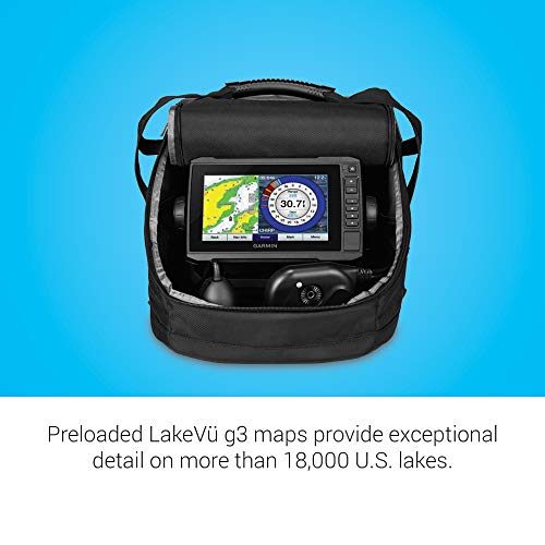 Garmin Panoptix PS22 Ice Fishing Bundle with ECHOMAP UHD 73cv Combo and PS22-RT Transducer