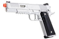 RWA Nighthawk Custom Agent 2 Green Gas Airsoft Pistol Cerakote Silver