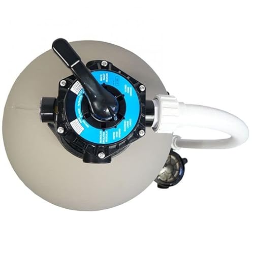Harris Pool Products Doheny's Sand Filter Pump for Above Ground Pool, 24" Tank, 1.5 HP - Brown