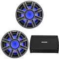 KICKER 10-Inch Premium Marine Subwoofer & 4-Channel Amplifier Bundle