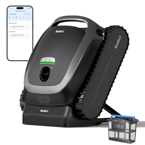 Beatbot AquaSense Cordless Robotic Pool Vacuum Ice Gray