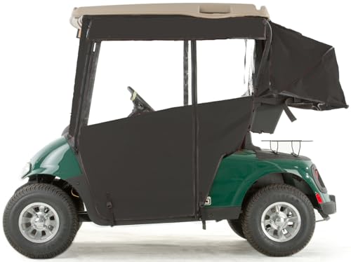 Golf Cart King Pro-Touring Enclosure for EZGO RXV with Bag Cover Black