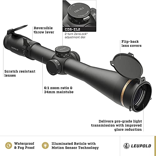 Leupold VX-6HD 4-24x52 Riflescope Illum. T-MOA CDS