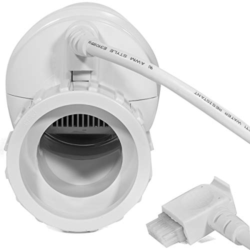 XtremepowerUS Pool Chlorine Generator Salt Chlorinator White