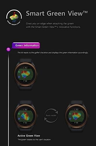 Voice Caddie T8 Golf GPS Watch Black