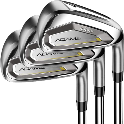 AdamsGolf Men's Adams Golf Idea Iron Set - RH 4-PW RG GR Silver