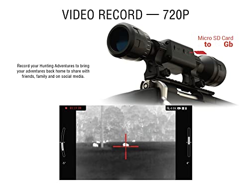 ATN Thor LTV Ultra-Light Weight Thermal Scope Black