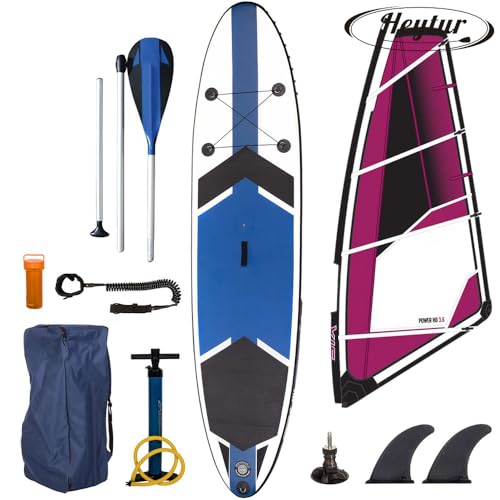 HEYTUR Inflatable Stand Up Paddleboard White