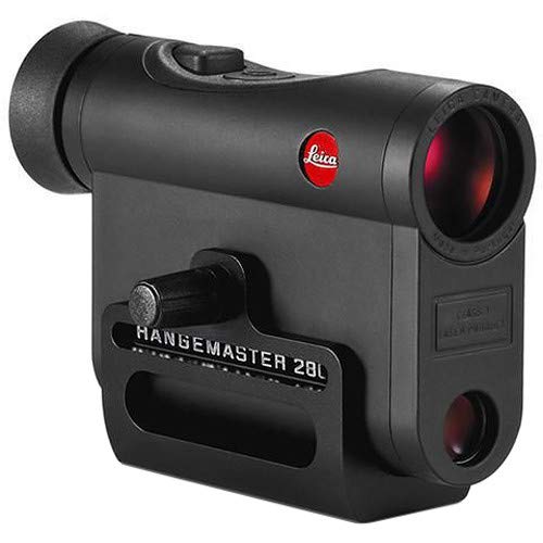 Leica 7x24 Rangemaster CRF 2800.COM Laser Rangefinder Red Bundle with Lens Cleaning Kit