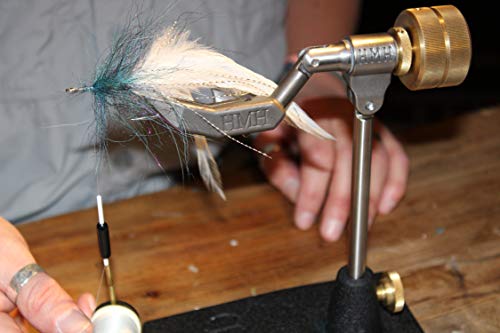 HMH TRV VISE Spartan Fly Tying Vise True Rotary Pedestal Model Black