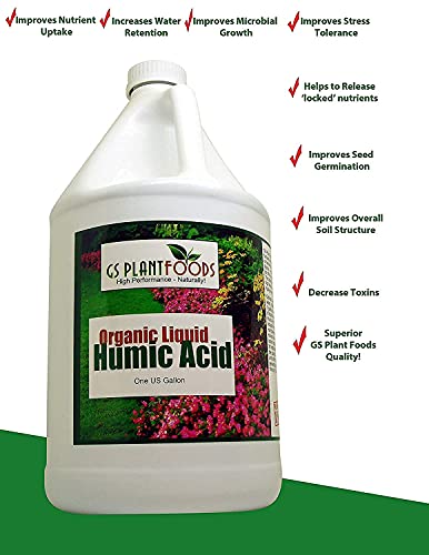 GS Plant Foods Organic Liquid Humic Acid Concentrate 275 Gallon Drum