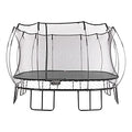Springfree Large Square Trampoline 13x13 ft Springless Black Blue