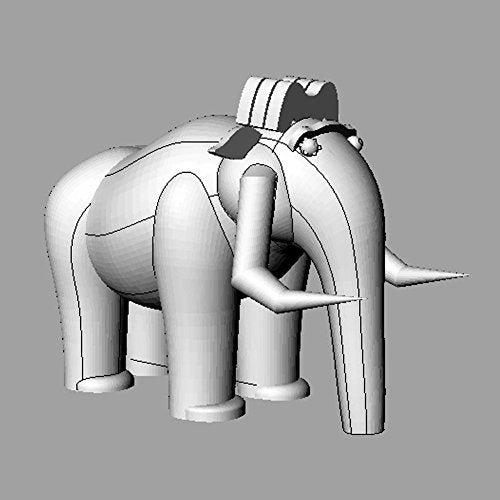 SAYOK Giant Inflatable Elephant for Advertising Commercial Use 21.7ft x 14.3ft