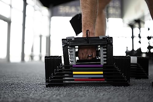 POWERBLOCK Elite USA 90 Pound Adjustable Dumbbells Gray