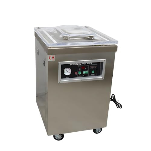 Banfluxion 110V Single Chamber Vacuum Packaging Machine 950W Sealer for Meat, Vegetables, Fruits
