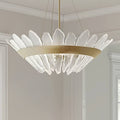 Stiffel Hartford Gray Iron Pendant Chandelier Clear