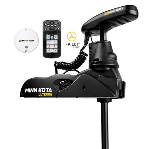 Minn Kota Ulterra Freshwater Bow-Mount Trolling Motor 60-Inch Shaft Black