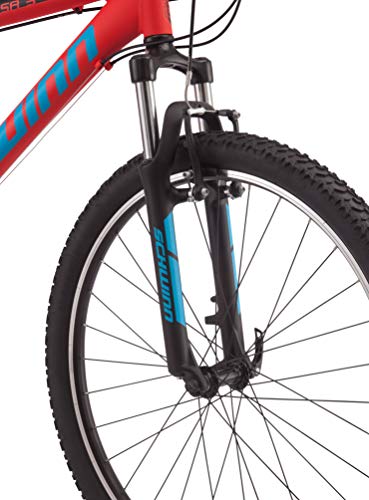 Schwinn Mesa 3 Adult Mountain Bike 21-Speed 27.5-inch Red