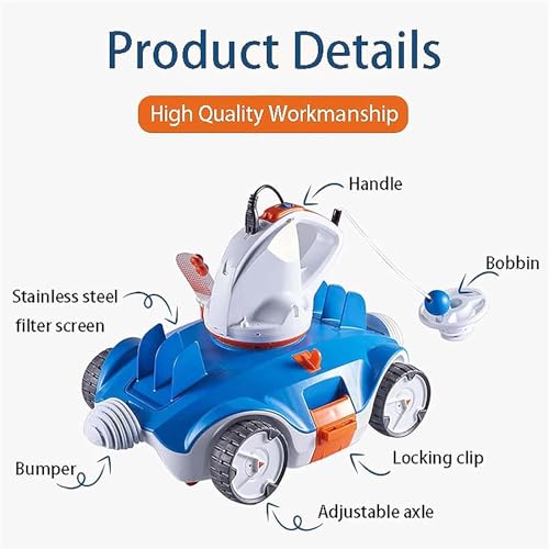 VEraiz Cordless Robotic Pool Cleaner Automatic Vacuum