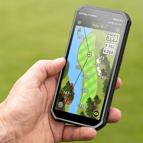 PlayBetter SkyCaddie PRO 5X Handheld Golf GPS Power Bundle Charger & Hard Case