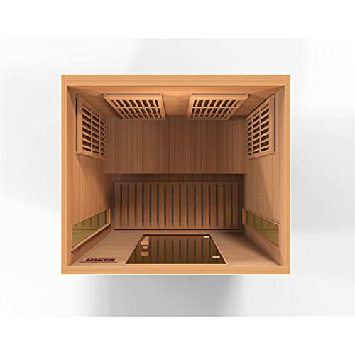 MAXXUS Low EMF Infrared Carbon Cedar Sauna