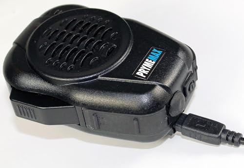 PRYME® PRYMEMAX™ BTH-600-MAX Wireless Speaker Microphone for 2-Way Radios with Bluetooth - 10-Pack