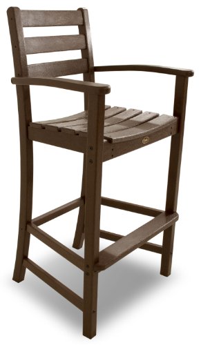 TREX Outdoor Furniture TXS119-1-VL Monterey Bay 5-Piece Bar Set Vintage Lantern